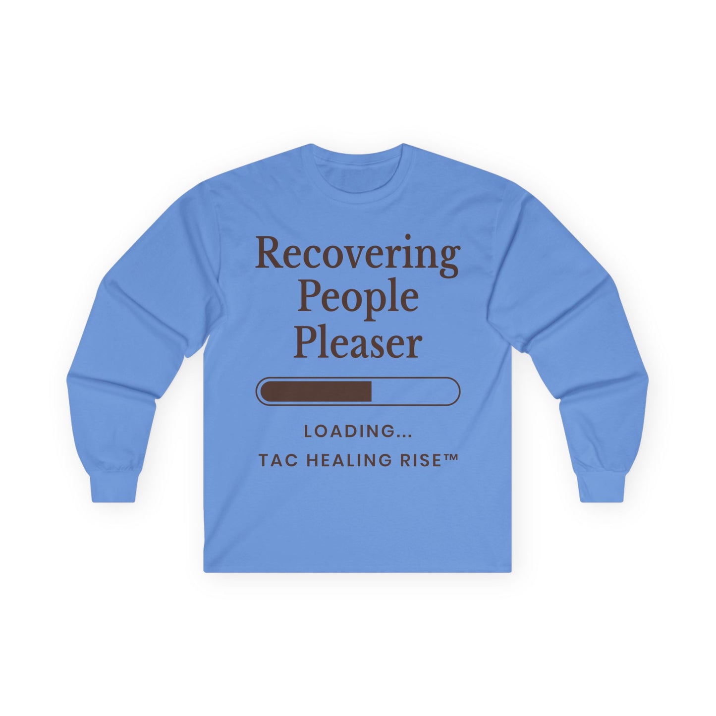 Unisex Recovering People Pleaser Long Sleeve Tee