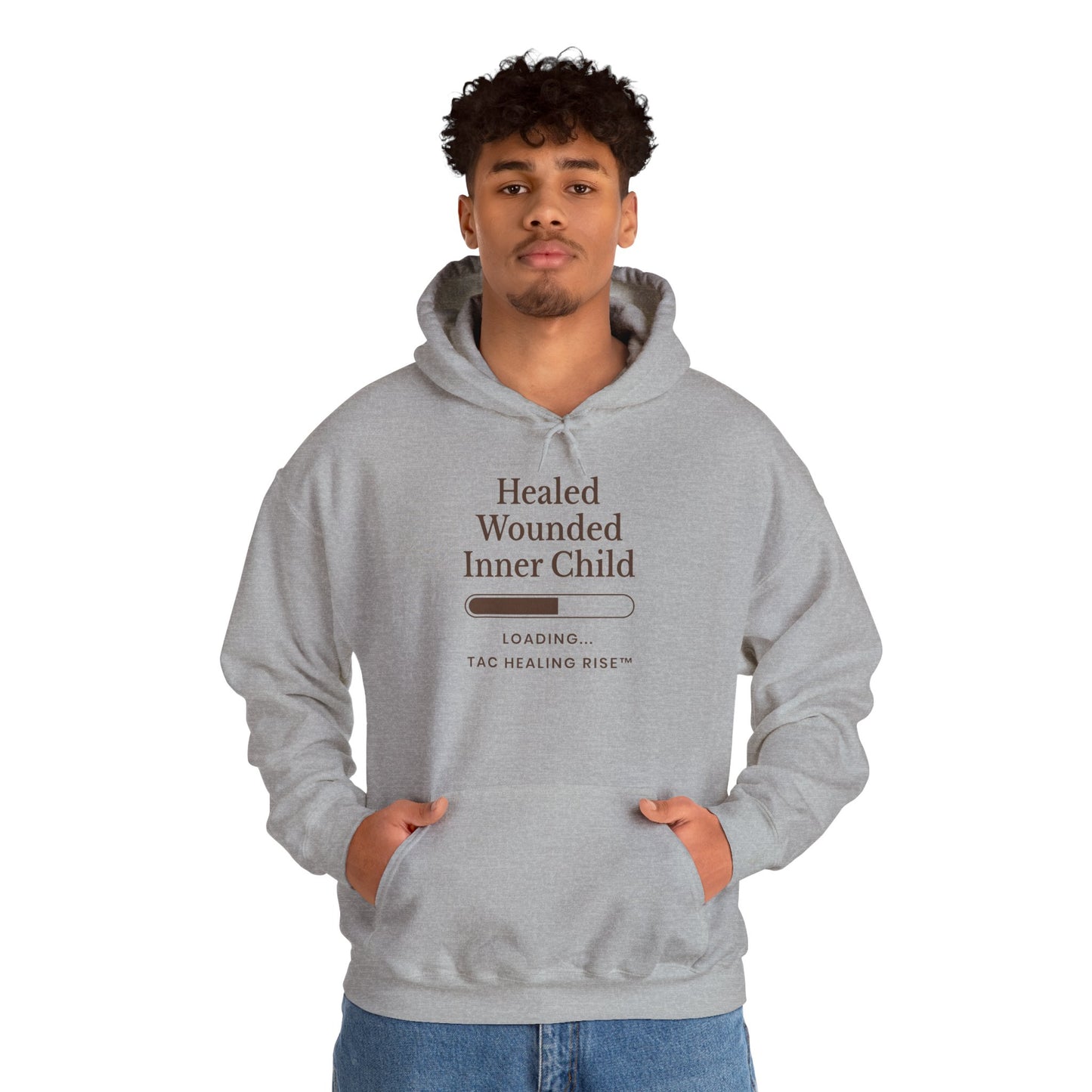 Healed Inner Child Hoodie | Cozy Reminder, Unisex Sweatshirt, Self-Care Gift, Mindfulness Apparel, Healing Affirmation