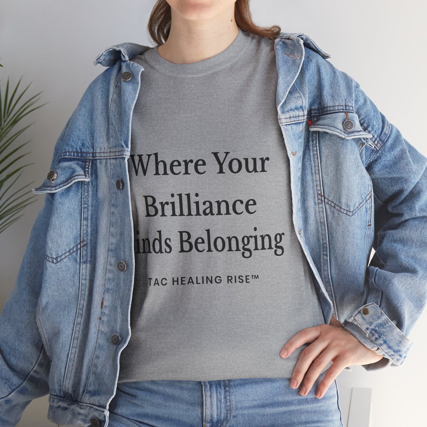 Inspirational Unisex Heavy Cotton Tee