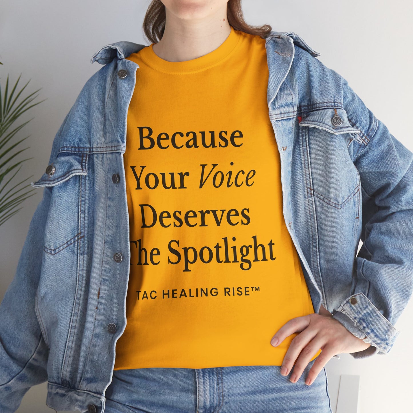 Empowering Voice Tee, Inspirational T-Shirt