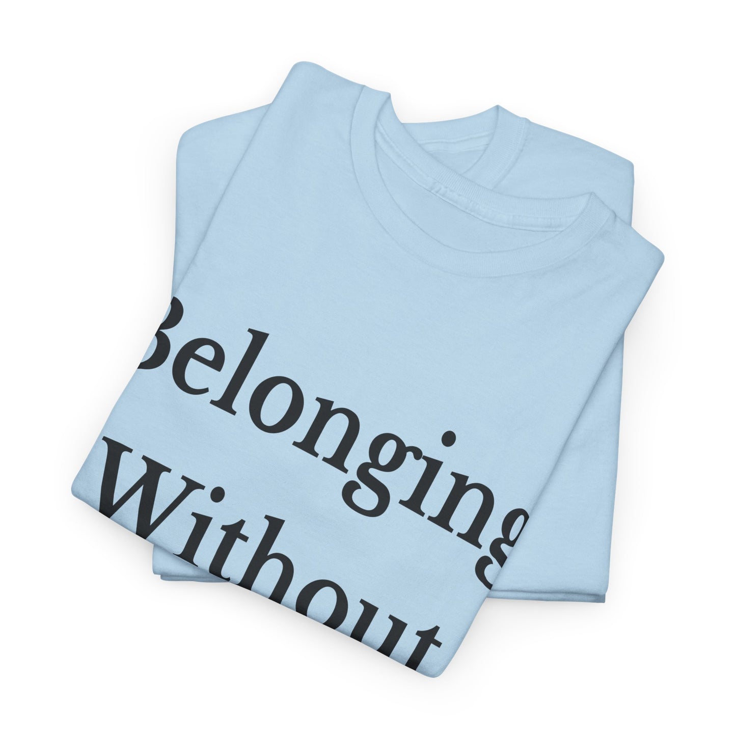 Belonging Without Boundaries Unisex Heavy Cotton Tee