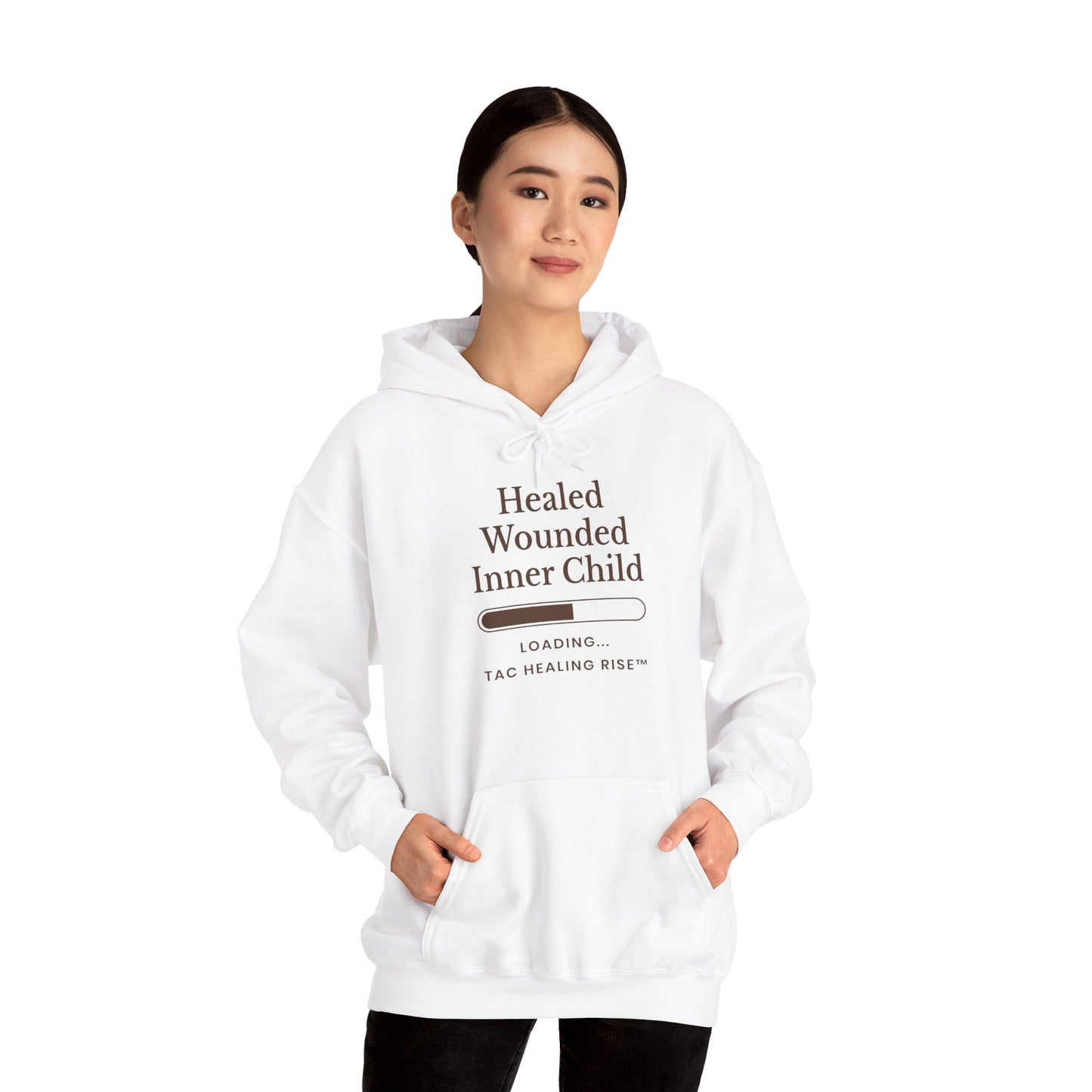 Healed Inner Child Hoodie | Cozy Reminder, Unisex Sweatshirt, Self-Care Gift, Mindfulness Apparel, Healing Affirmation
