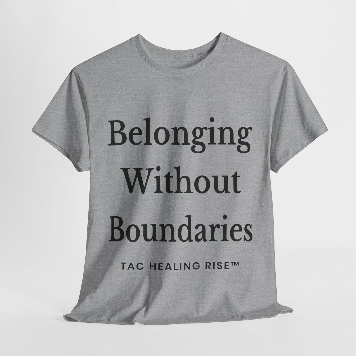Belonging Without Boundaries Unisex Heavy Cotton Tee