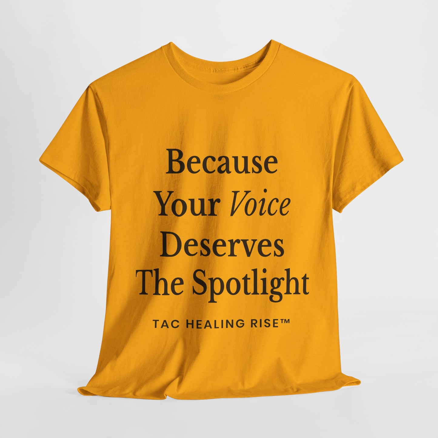 Empowering Voice Tee, Inspirational T-Shirt