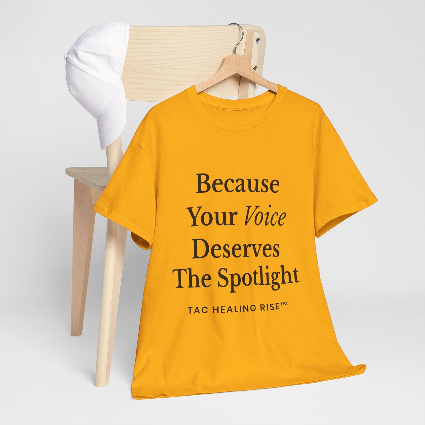 Empowering Voice Tee, Inspirational T-Shirt