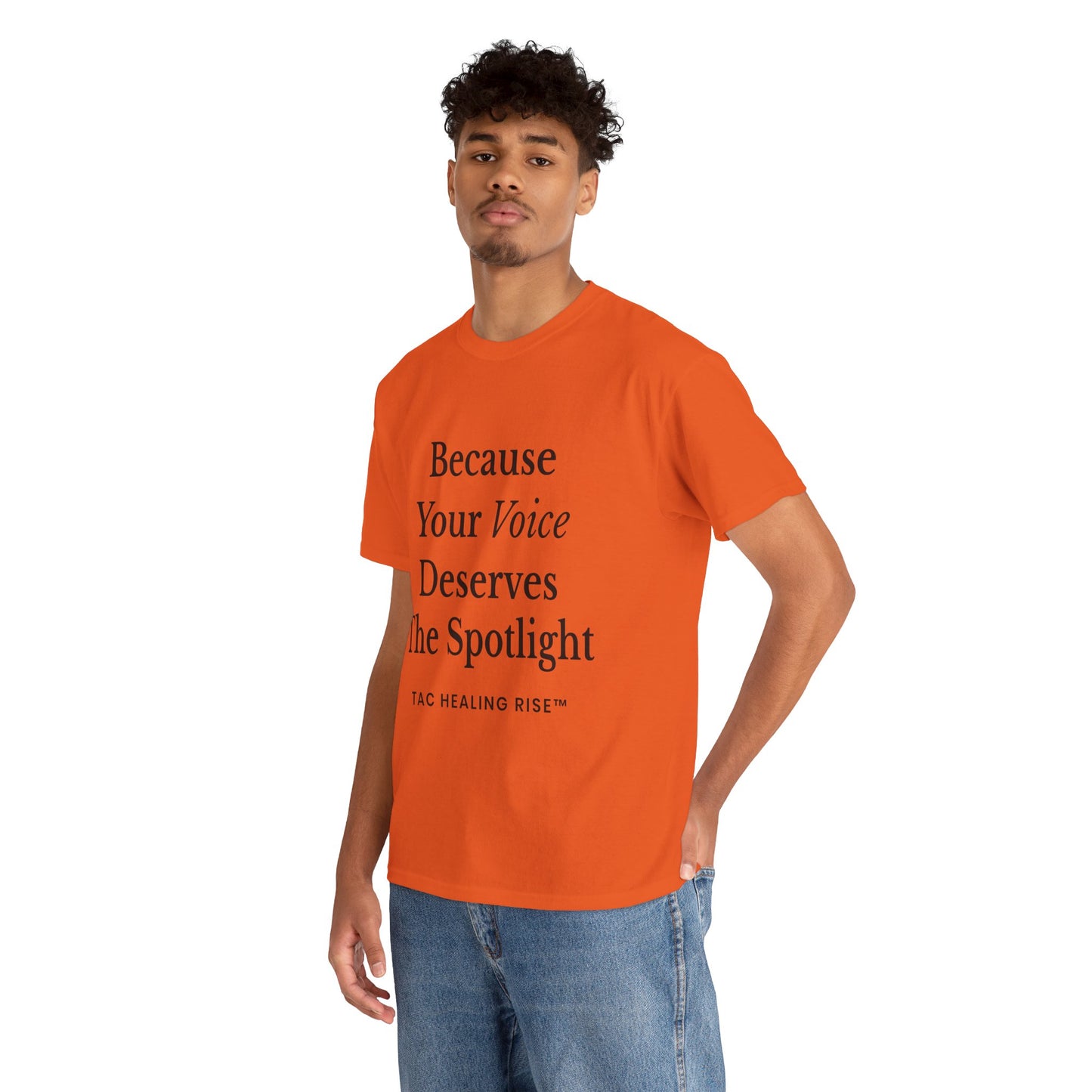 Empowering Voice Tee, Inspirational T-Shirt