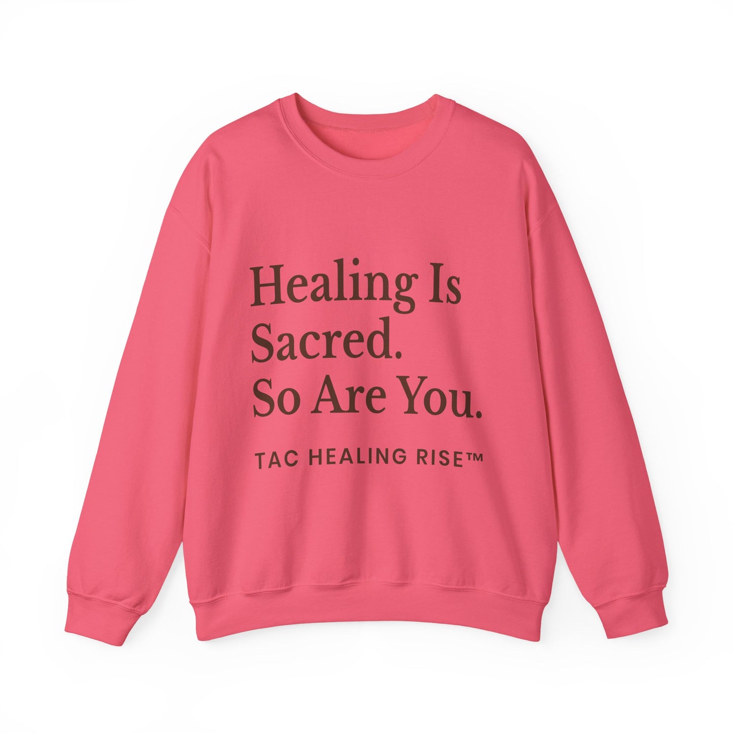 Healing Is Sacred Crewneck Sweatshirt
