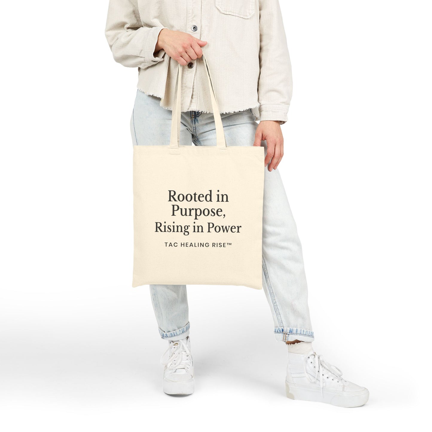 Empowerment Cotton Canvas Tote Bag