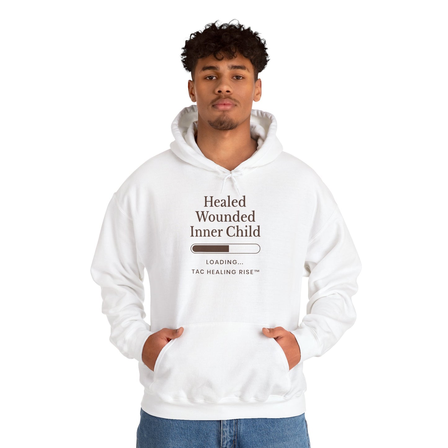 Healed Inner Child Hoodie | Cozy Reminder, Unisex Sweatshirt, Self-Care Gift, Mindfulness Apparel, Healing Affirmation