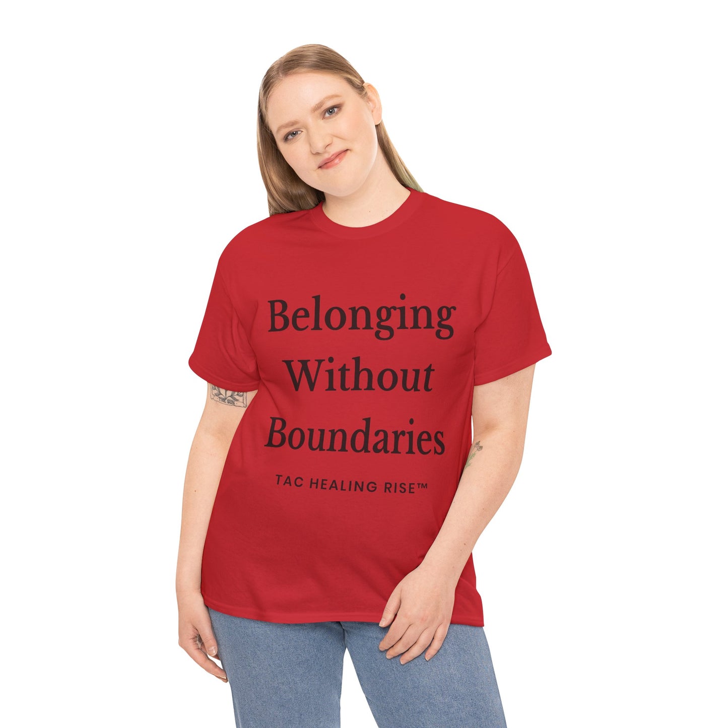 Belonging Without Boundaries Unisex Heavy Cotton Tee
