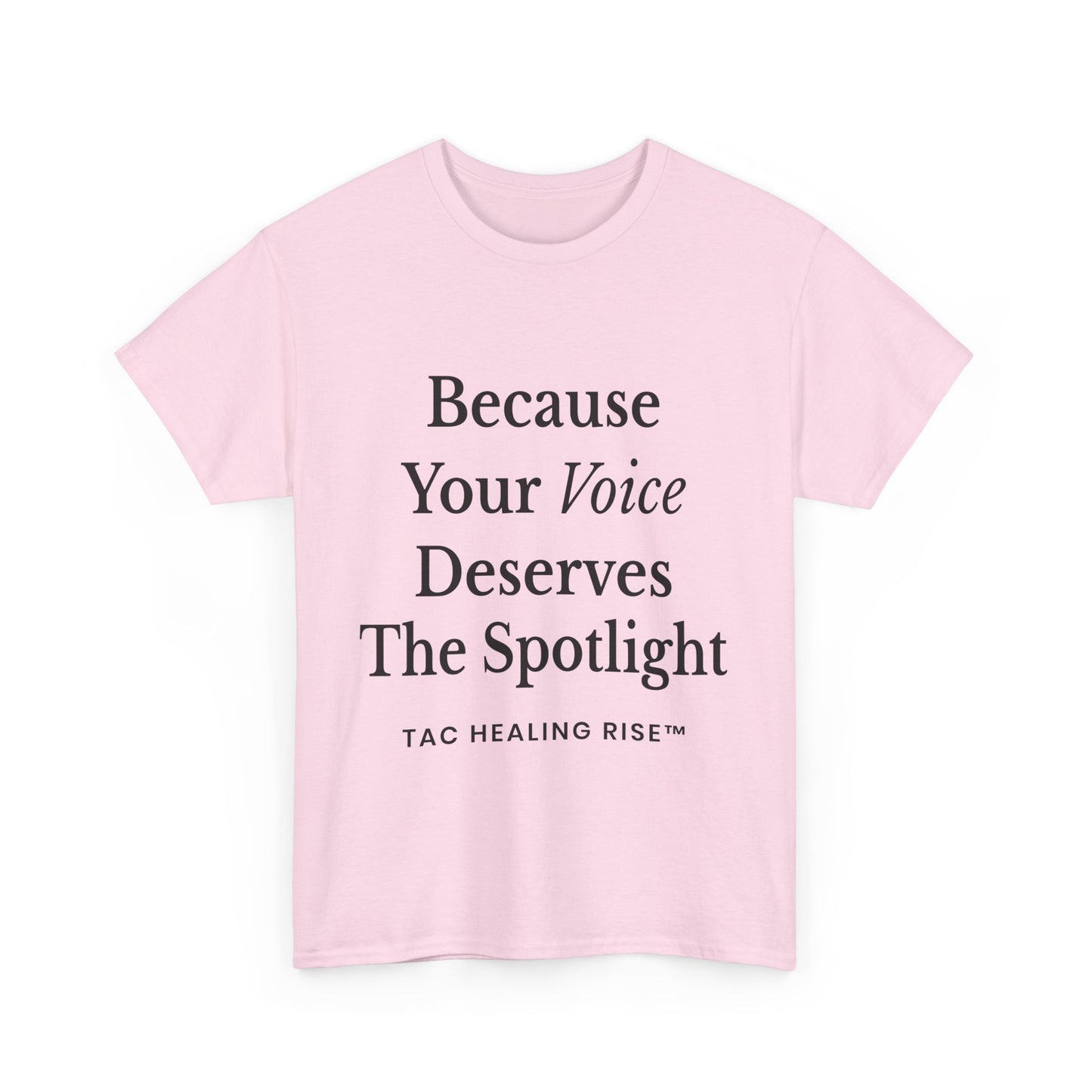 Empowering Voice Tee, Inspirational T-Shirt