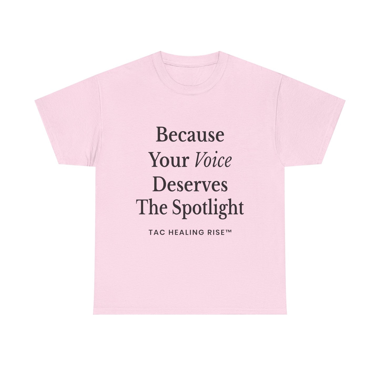 Empowering Voice Tee, Inspirational T-Shirt