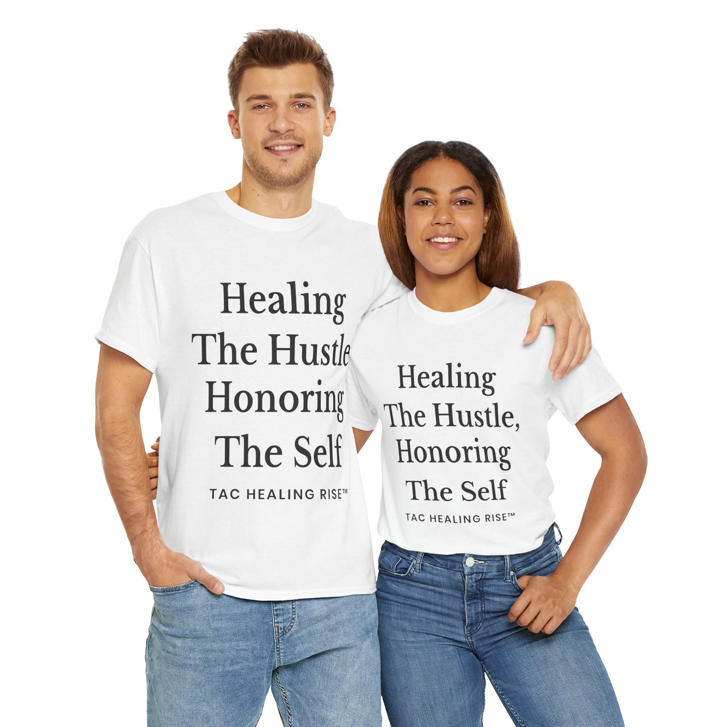 Healing Hustle Unisex Heavy Cotton Tee