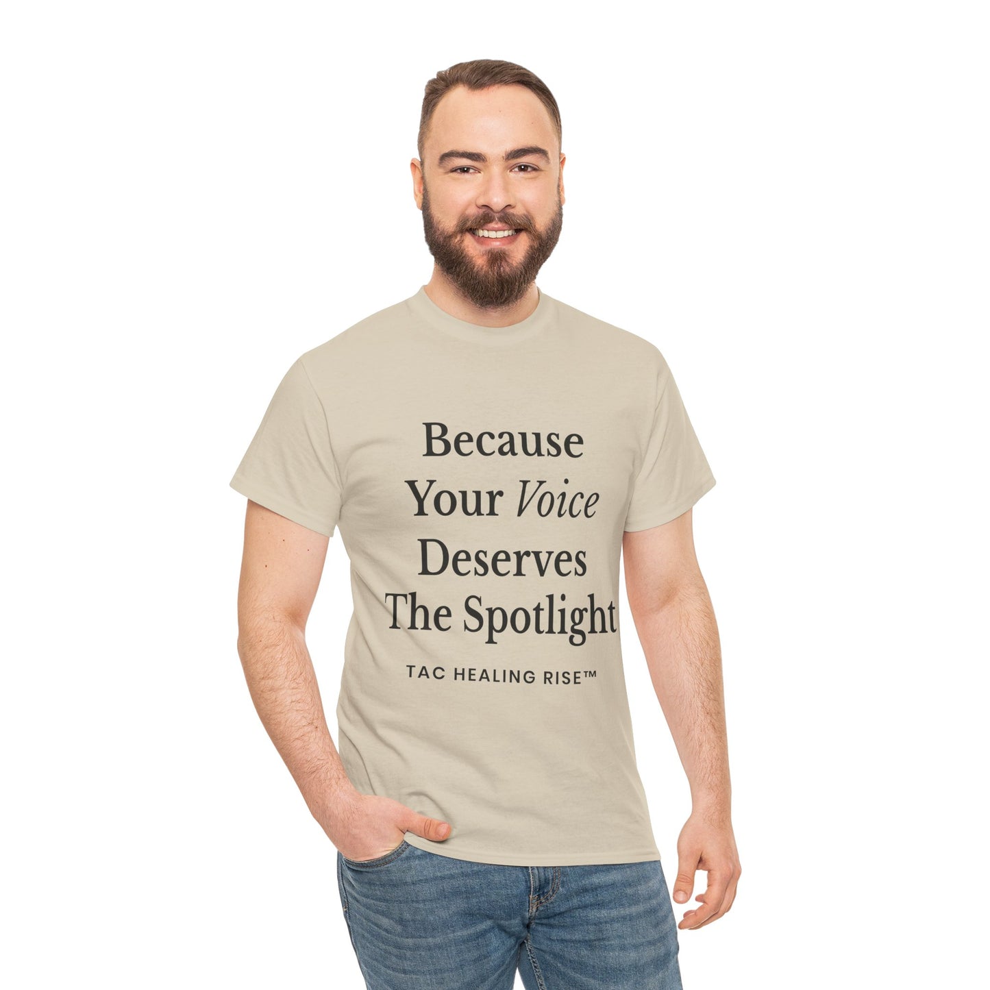 Empowering Voice Tee, Inspirational T-Shirt