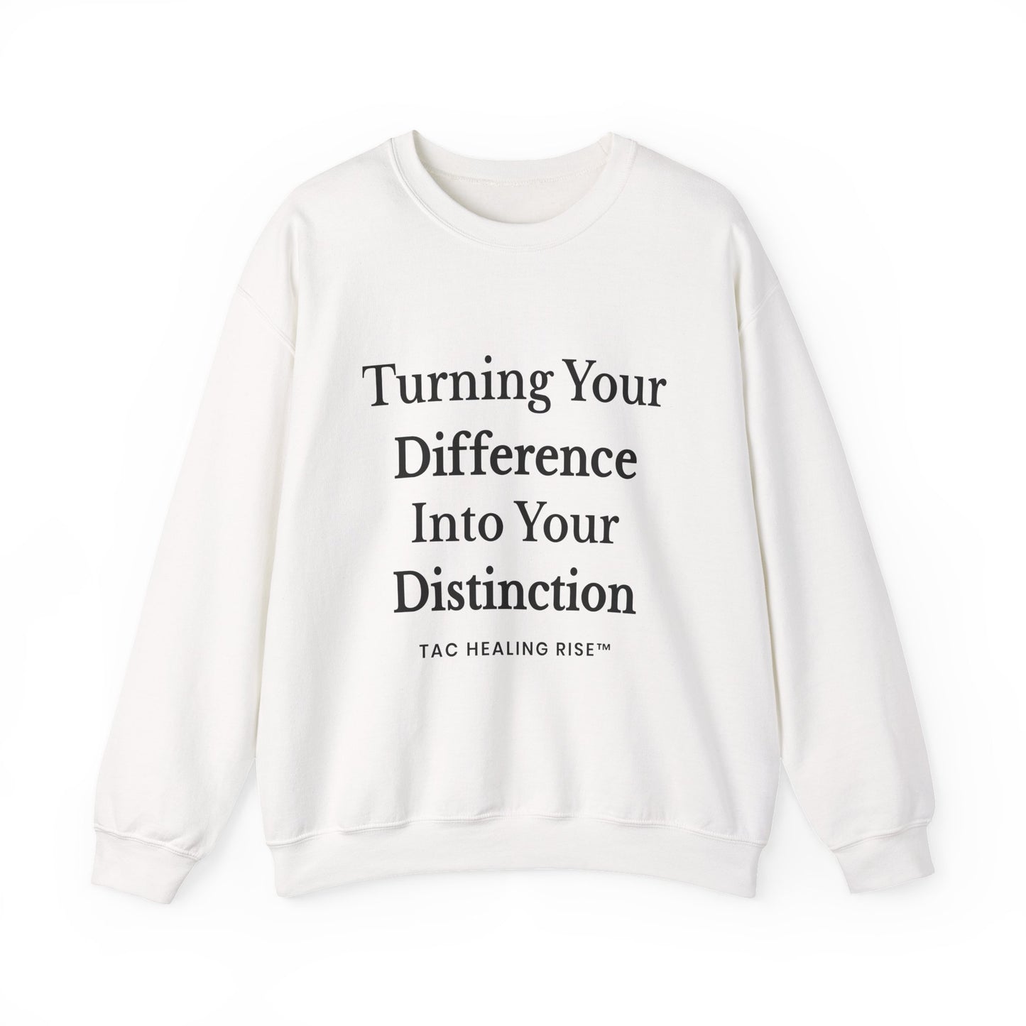 Inspirational Crewneck Sweatshirt for Positive Vibes