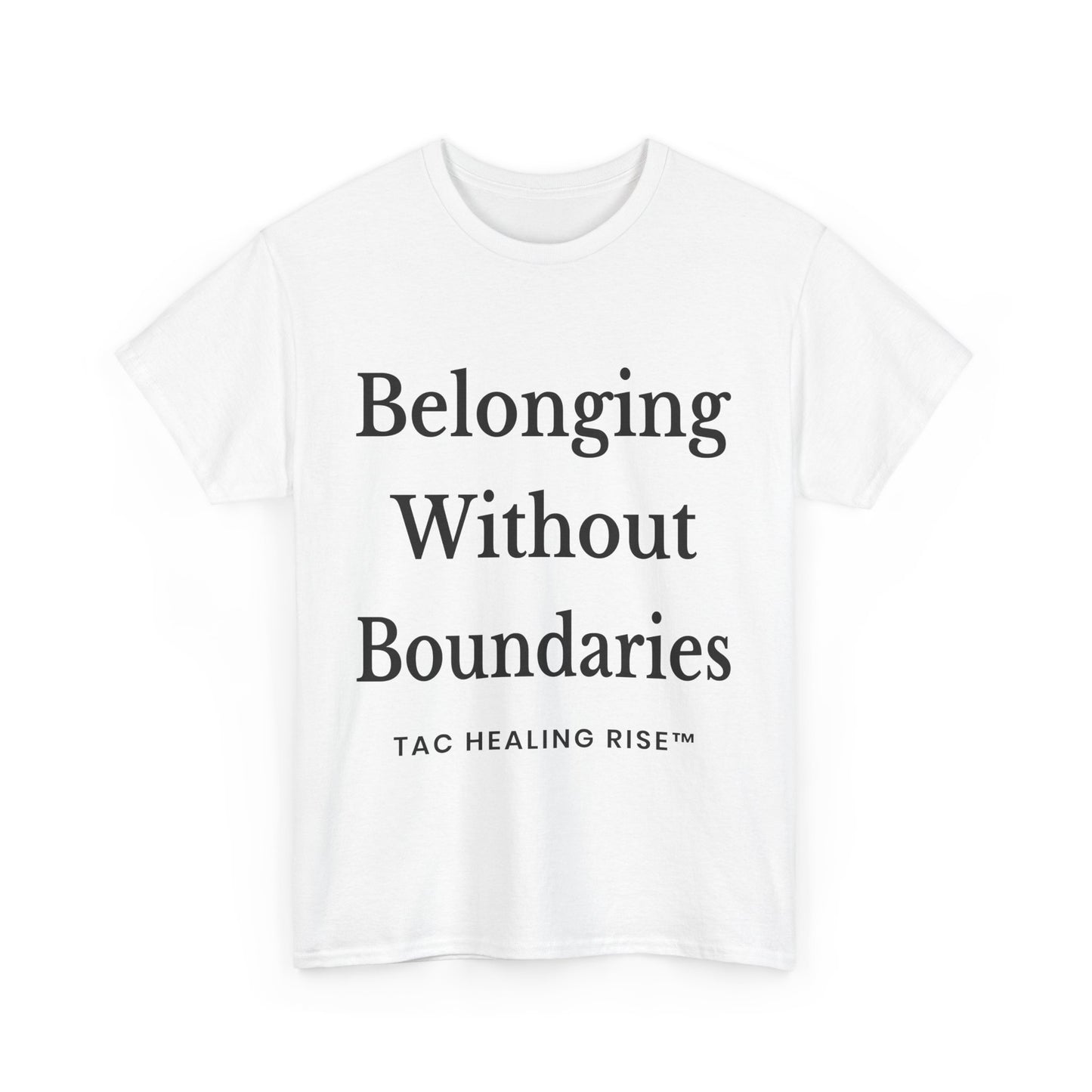 Belonging Without Boundaries Unisex Heavy Cotton Tee