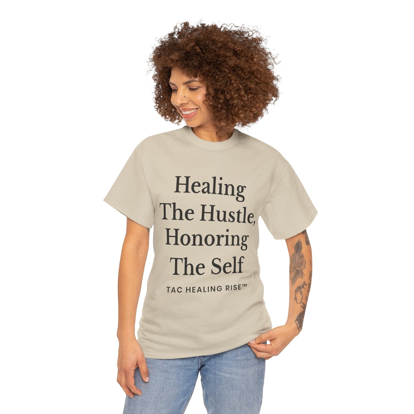 Healing Hustle Unisex Heavy Cotton Tee