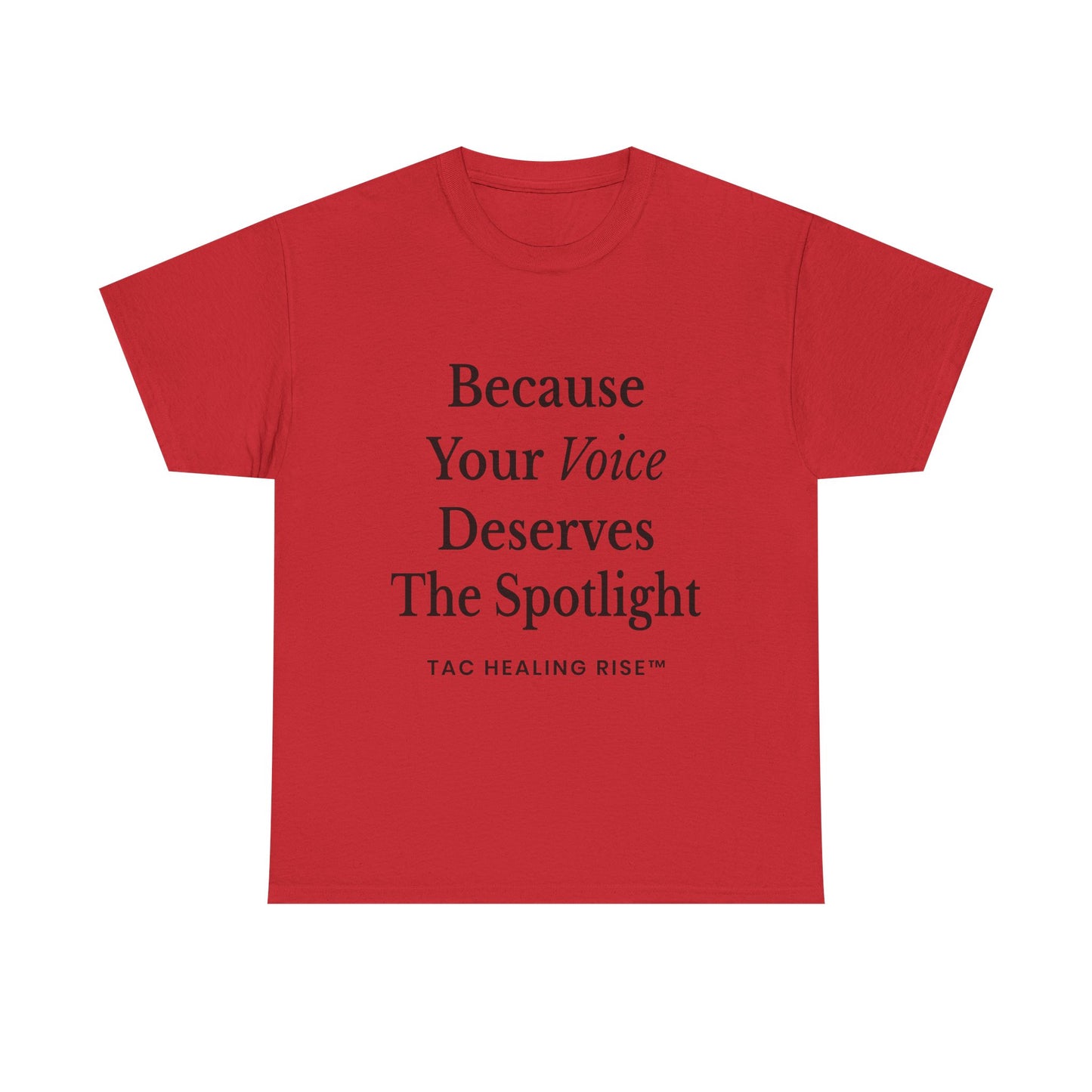Empowering Voice Tee, Inspirational T-Shirt