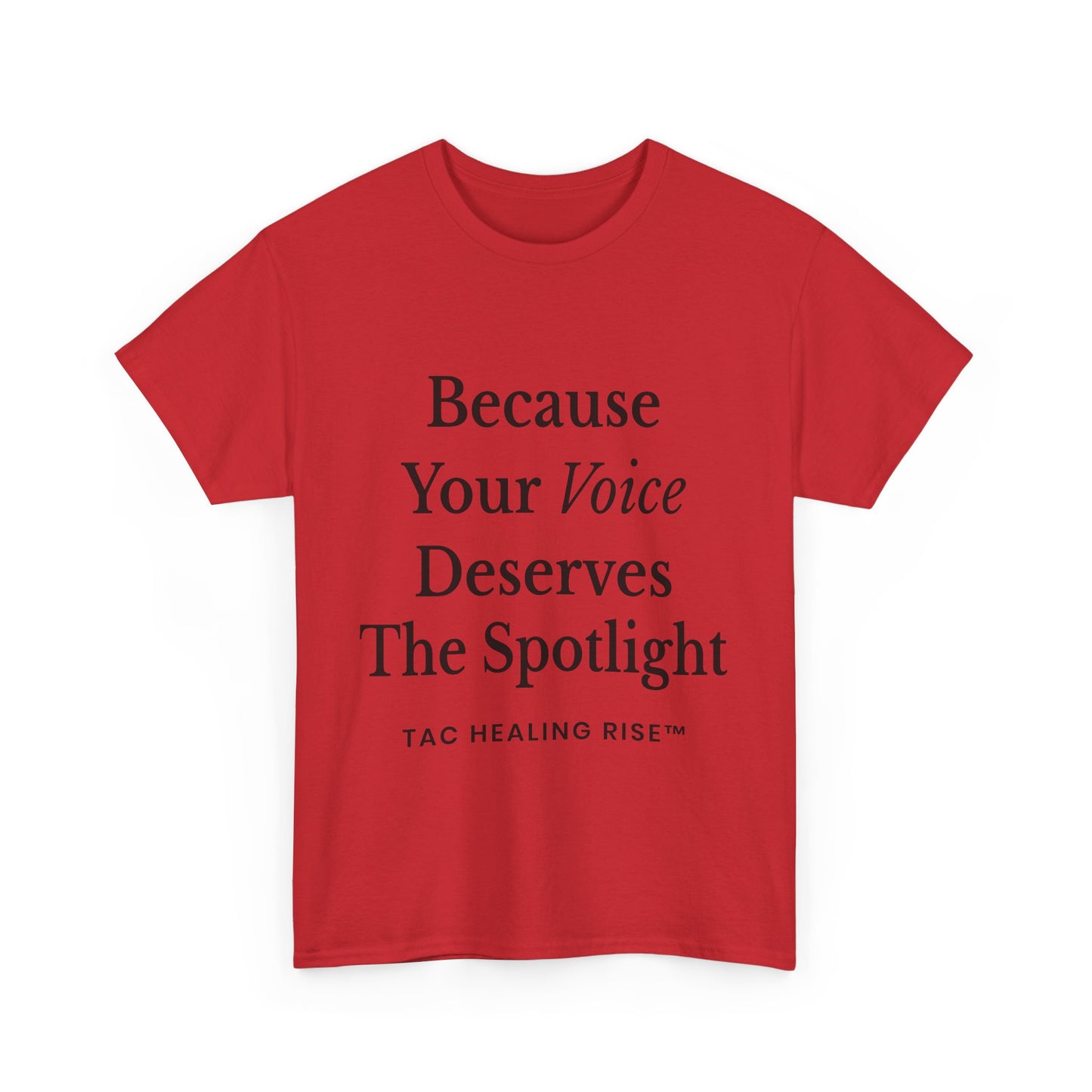 Empowering Voice Tee, Inspirational T-Shirt