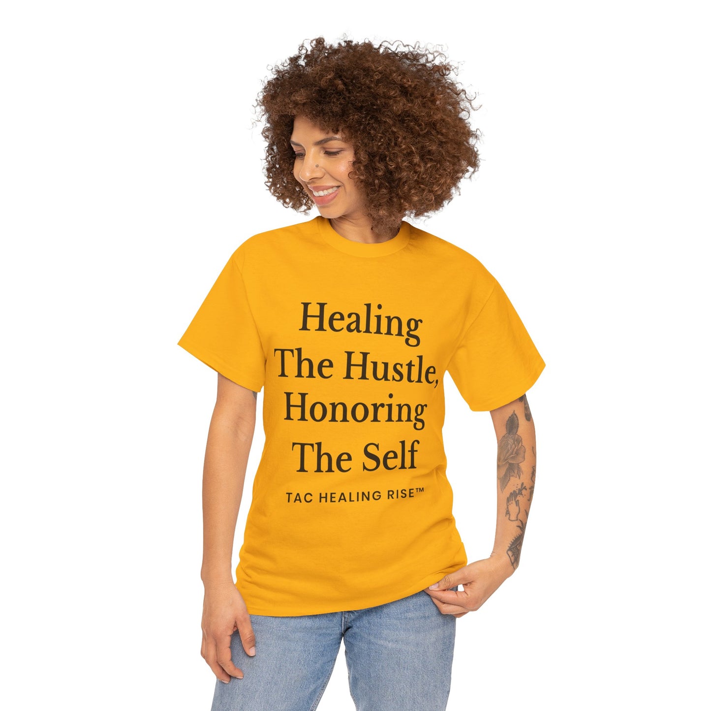 Healing Hustle Unisex Heavy Cotton Tee