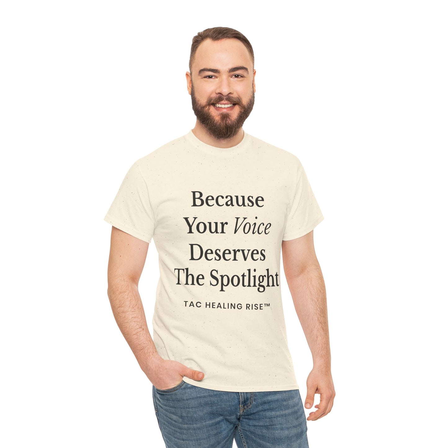 Empowering Voice Tee, Inspirational T-Shirt