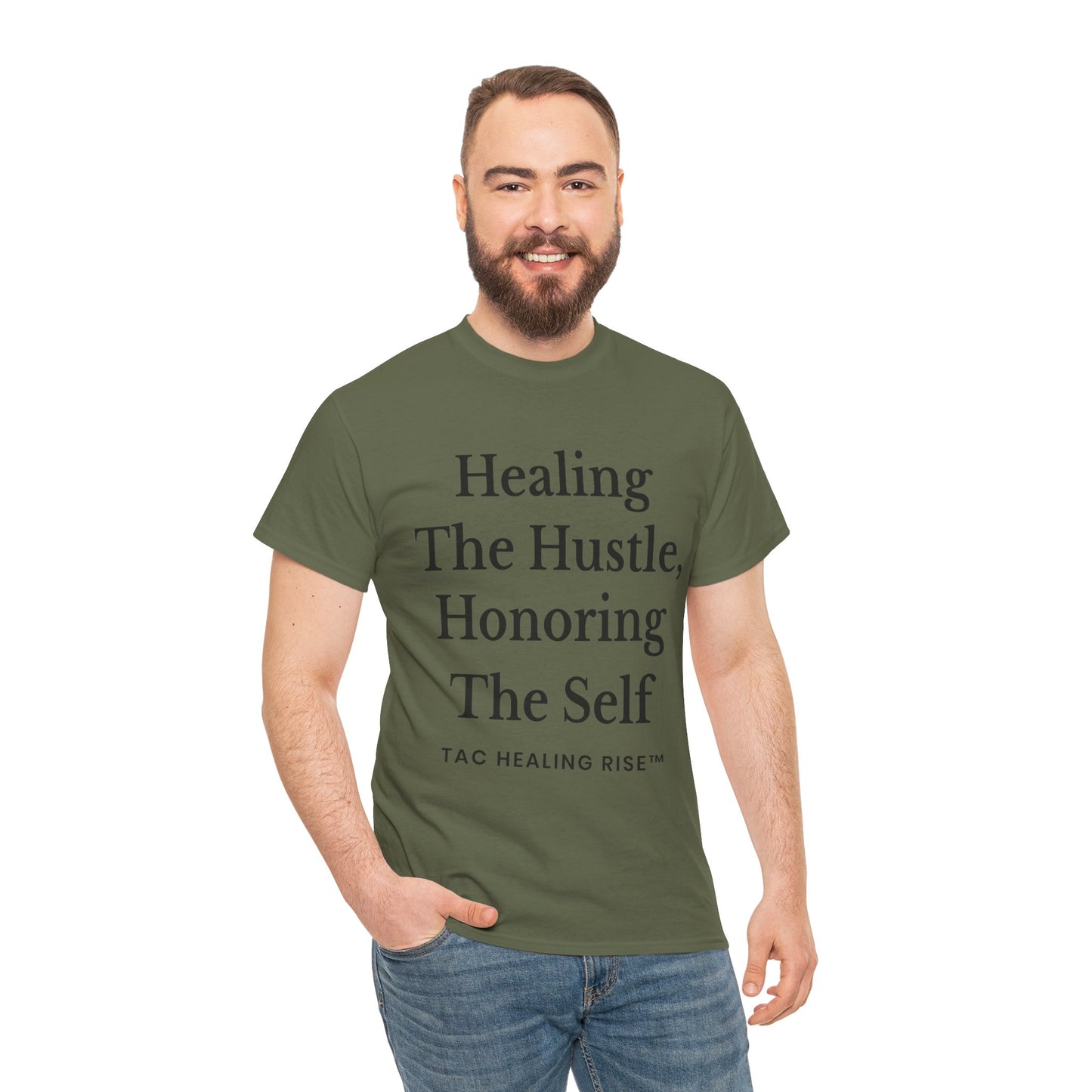 Healing Hustle Unisex Heavy Cotton Tee