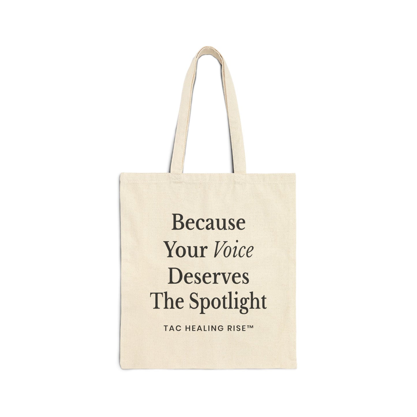 Empowering Quote Tote Bag