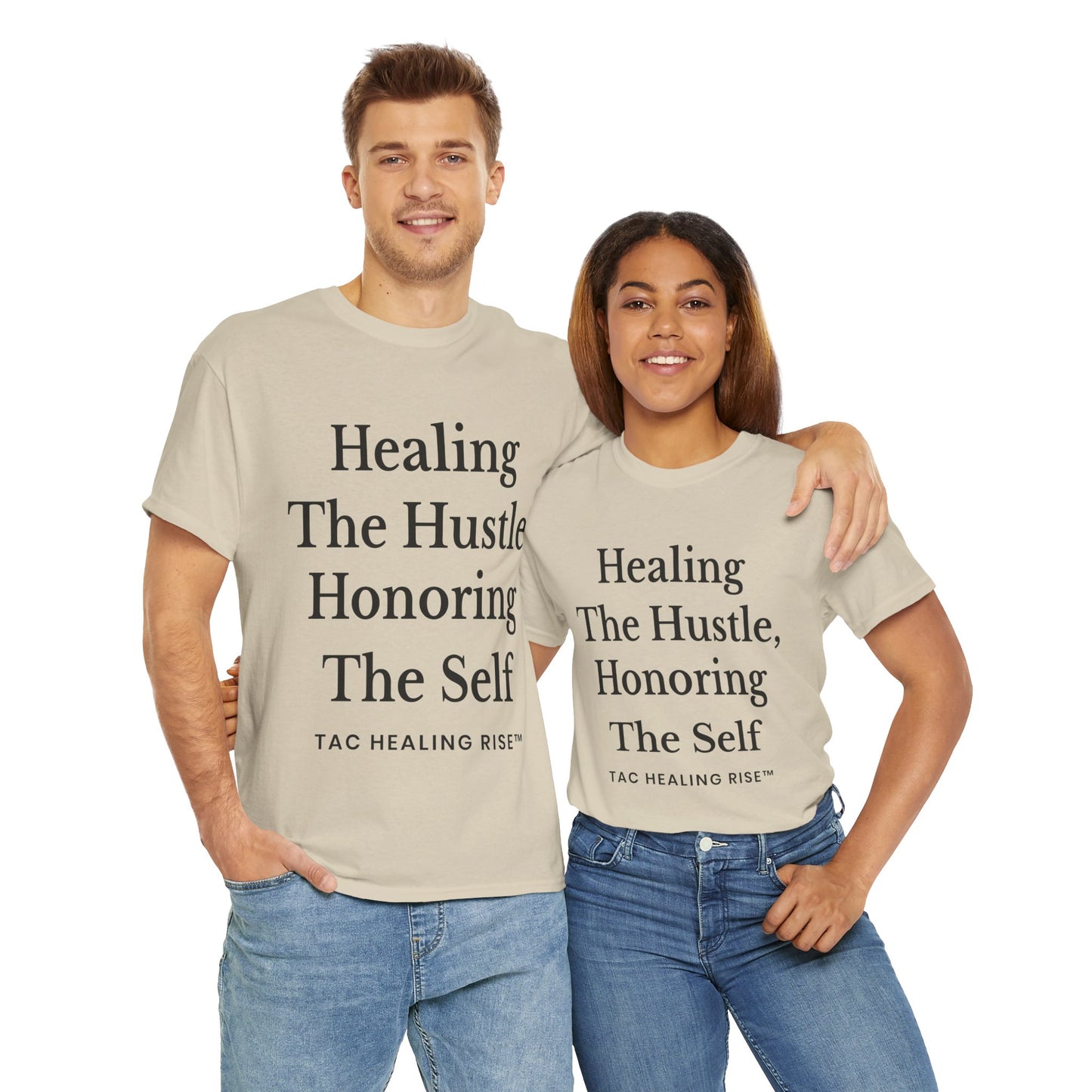 Healing Hustle Unisex Heavy Cotton Tee