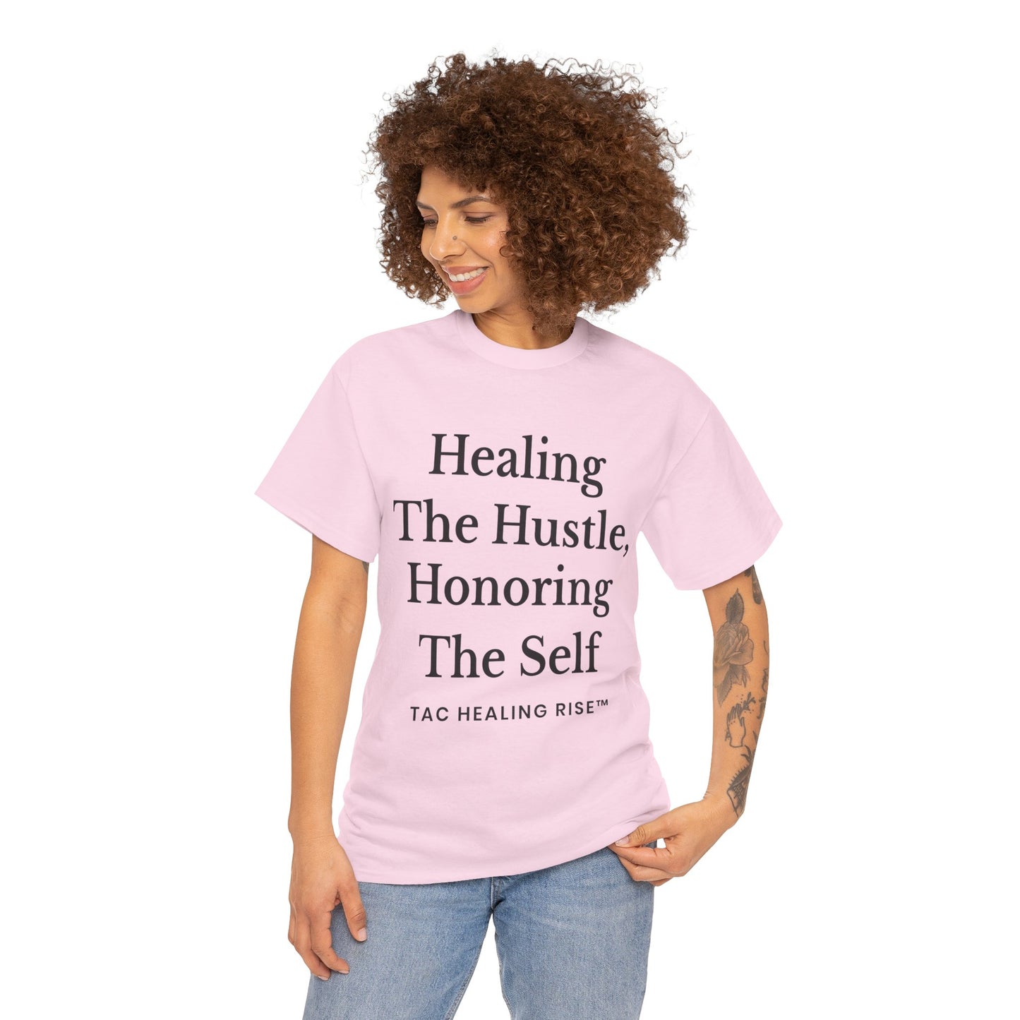 Healing Hustle Unisex Heavy Cotton Tee