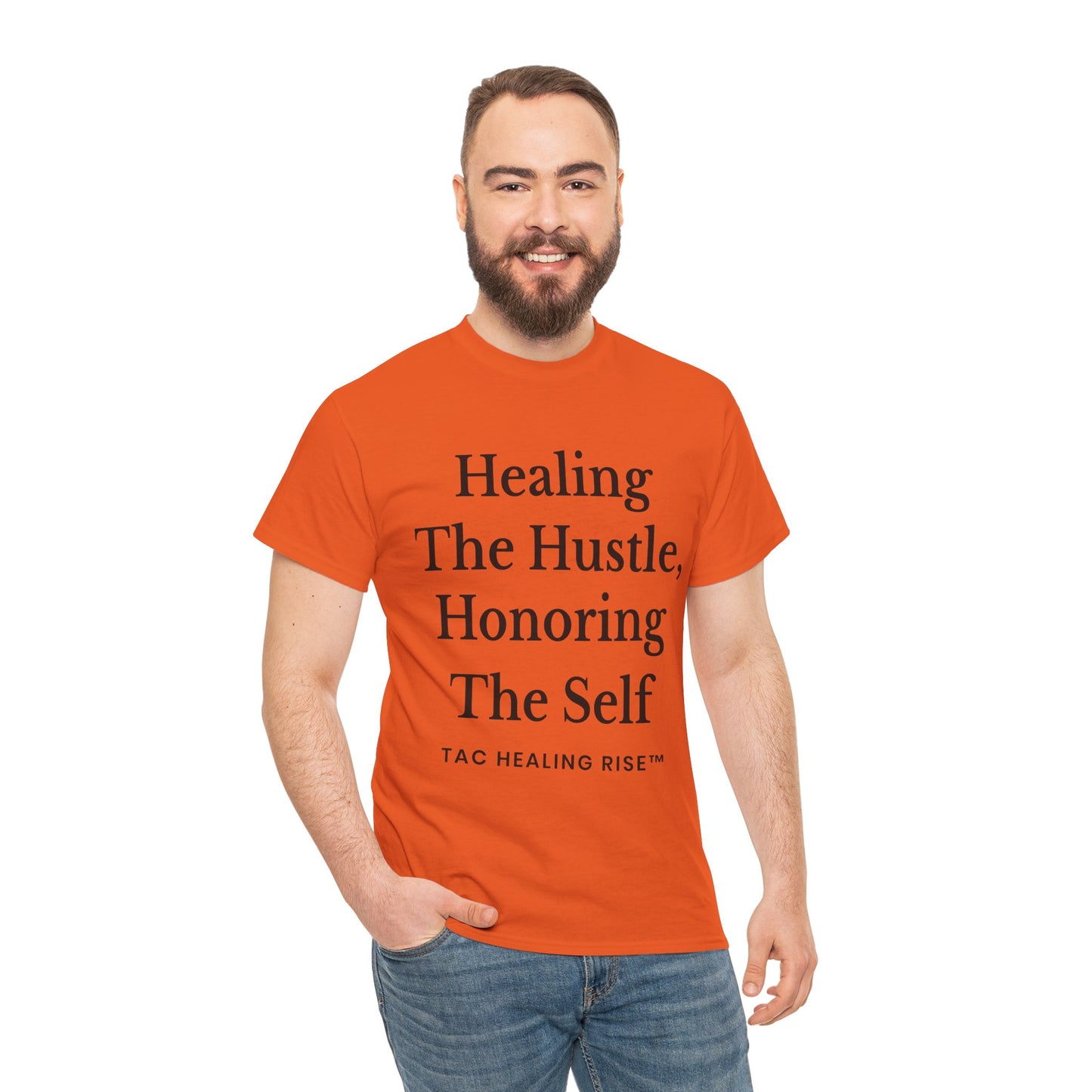 Healing Hustle Unisex Heavy Cotton Tee