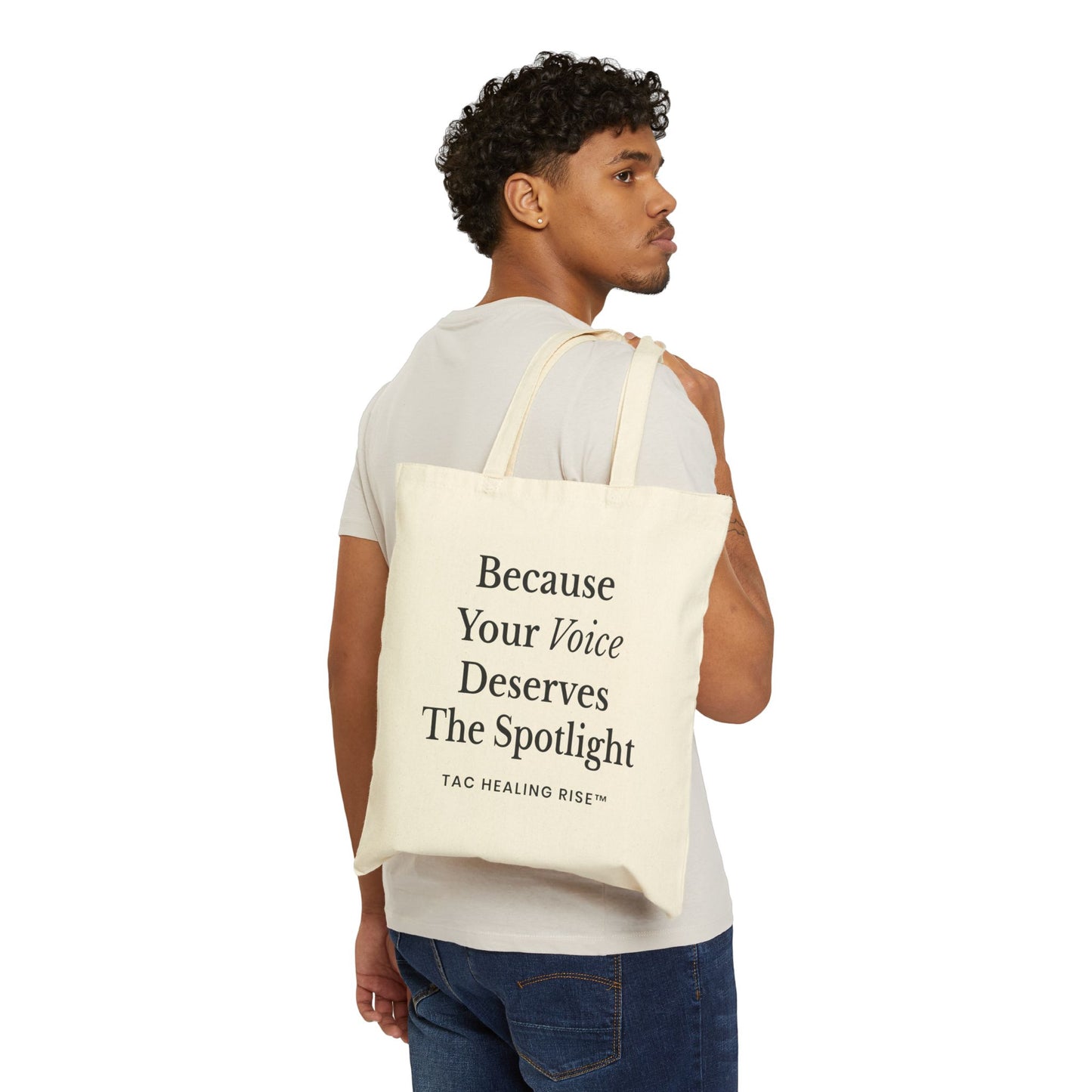 Empowering Quote Tote Bag