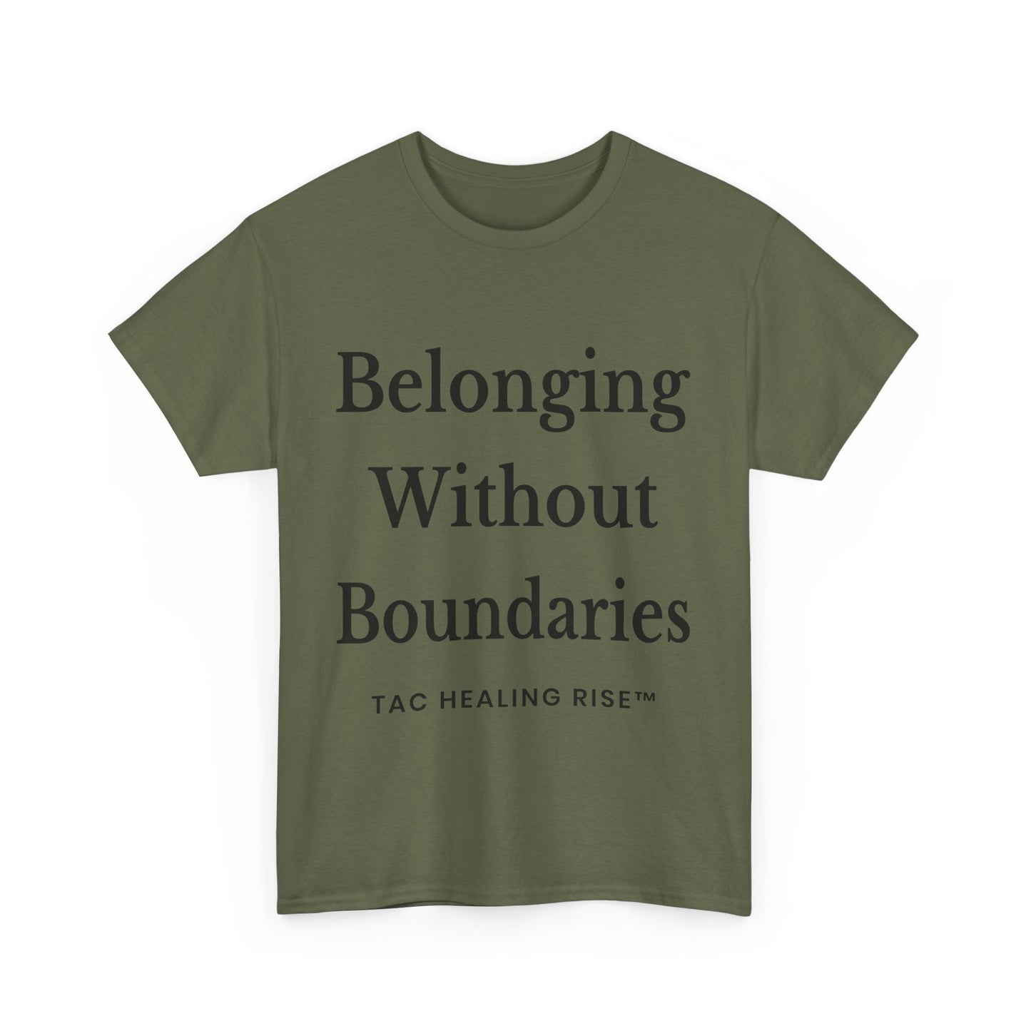 Belonging Without Boundaries Unisex Heavy Cotton Tee