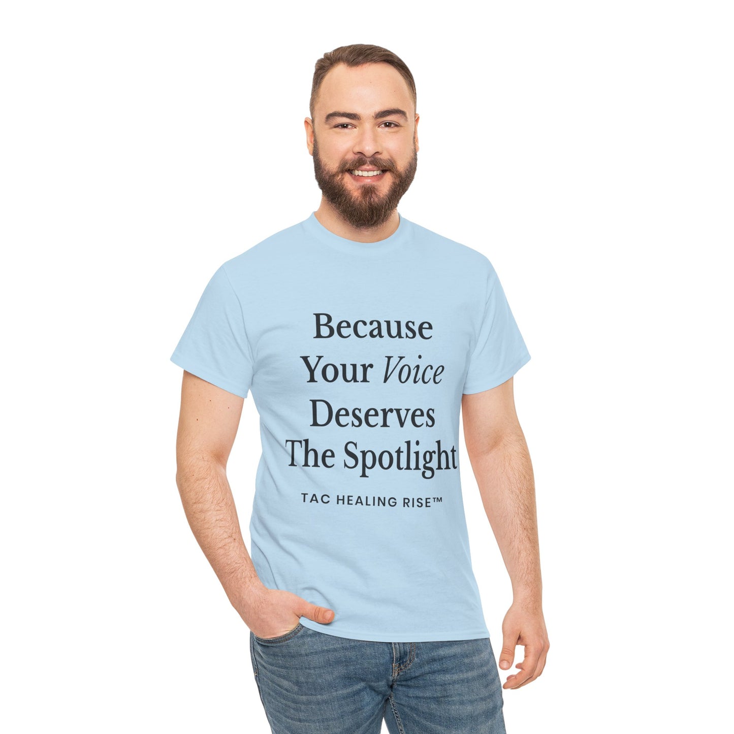 Empowering Voice Tee, Inspirational T-Shirt
