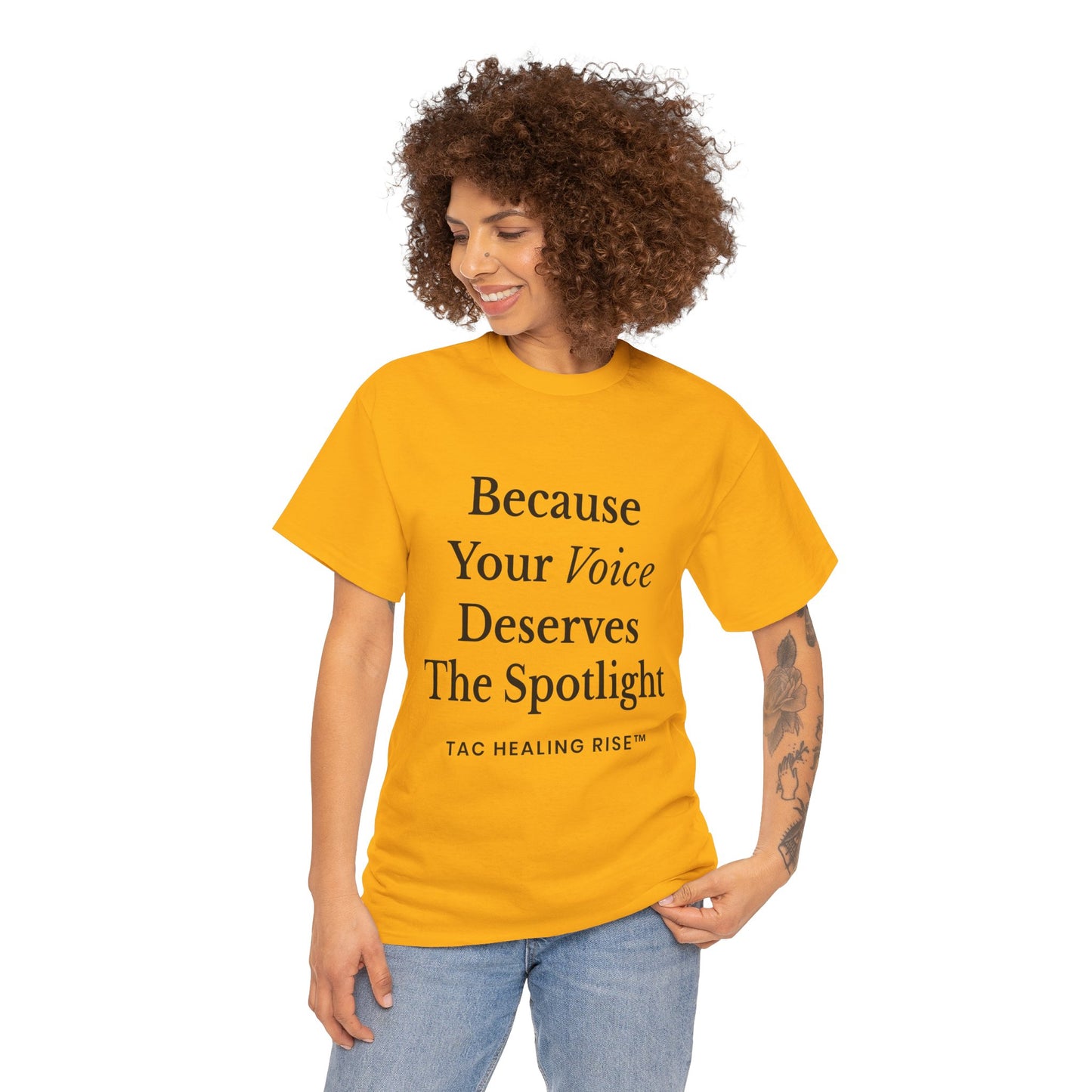 Empowering Voice Tee, Inspirational T-Shirt