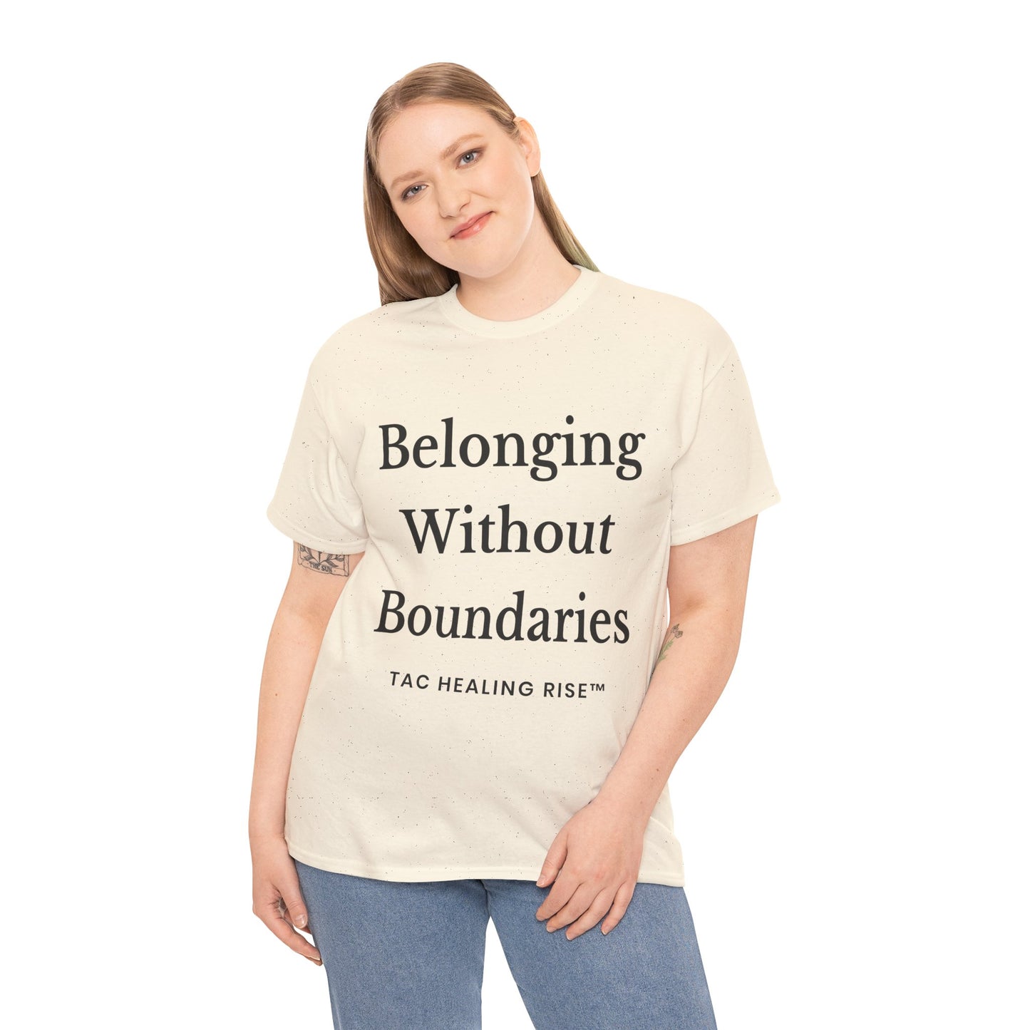 Belonging Without Boundaries Unisex Heavy Cotton Tee