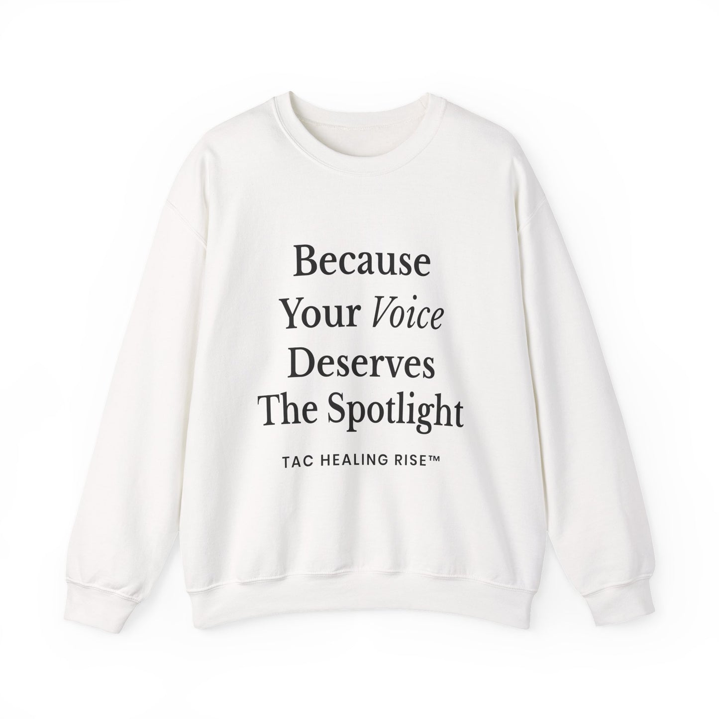 Voice Spotlight Unisex Crewneck Sweatshirt
