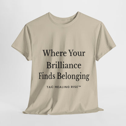 Inspirational Unisex Heavy Cotton Tee