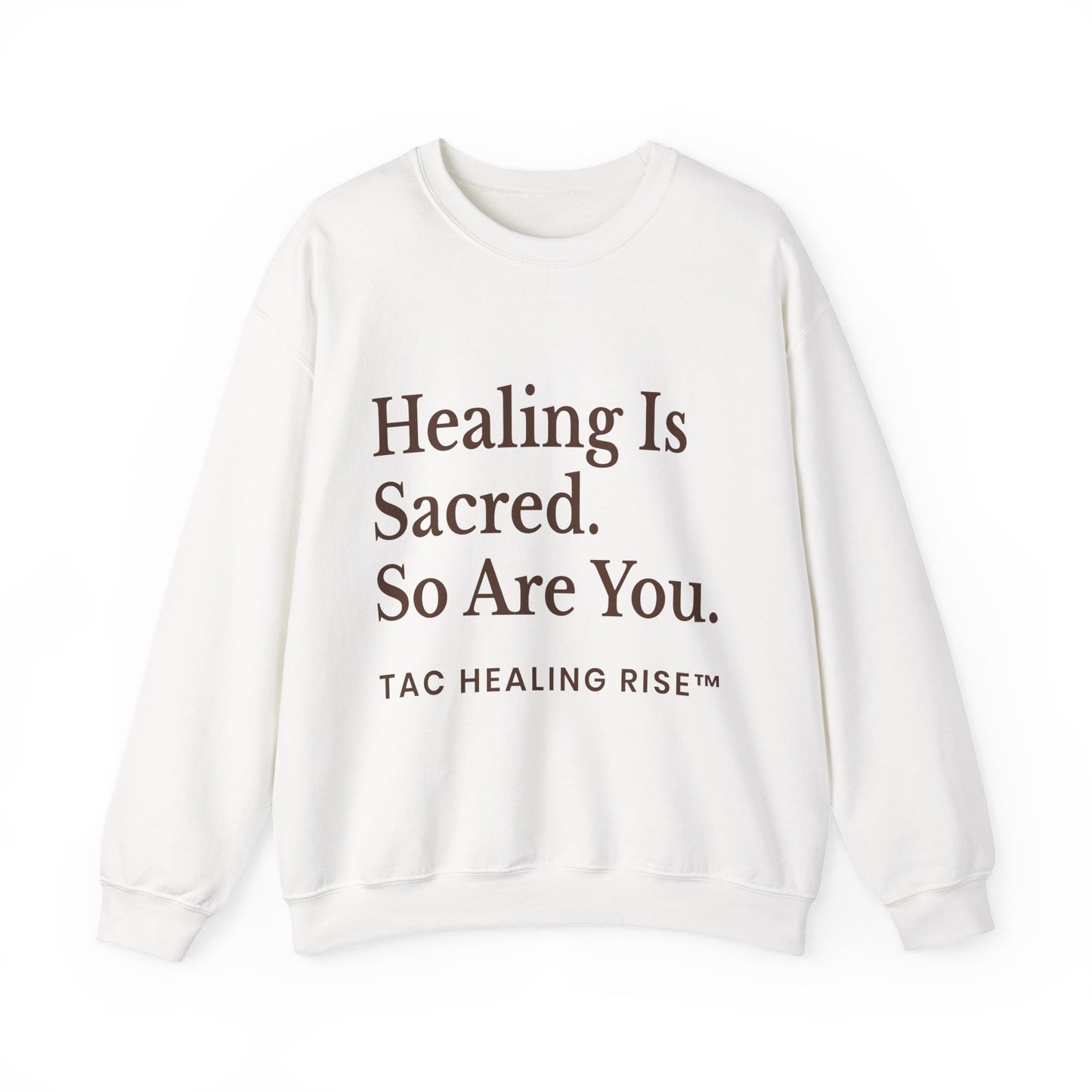 Healing Is Sacred Crewneck Sweatshirt