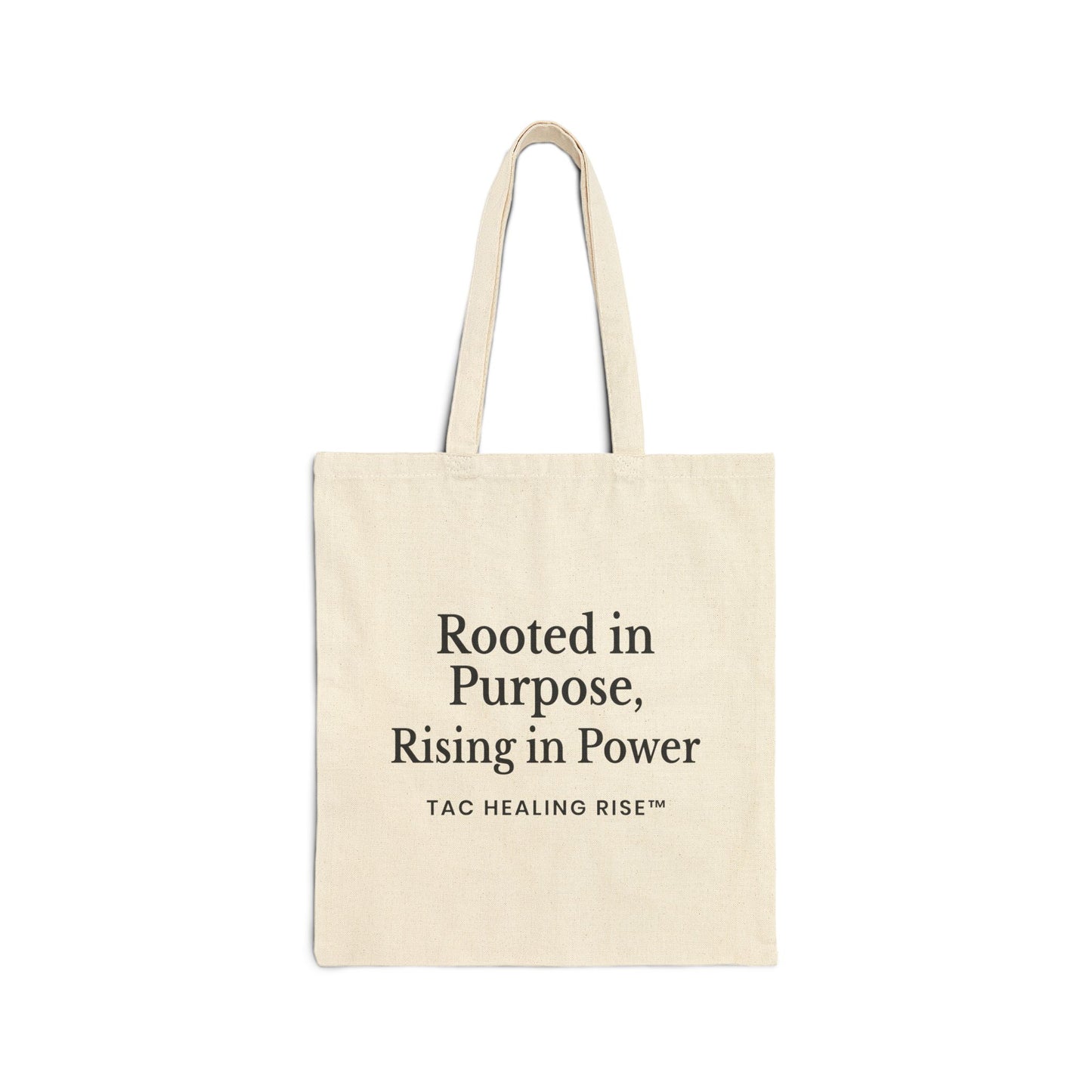 Empowerment Cotton Canvas Tote Bag