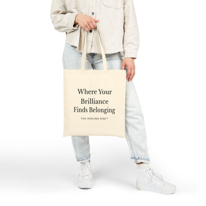 Inspirational Canvas Tote Bag