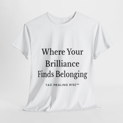 Inspirational Unisex Heavy Cotton Tee