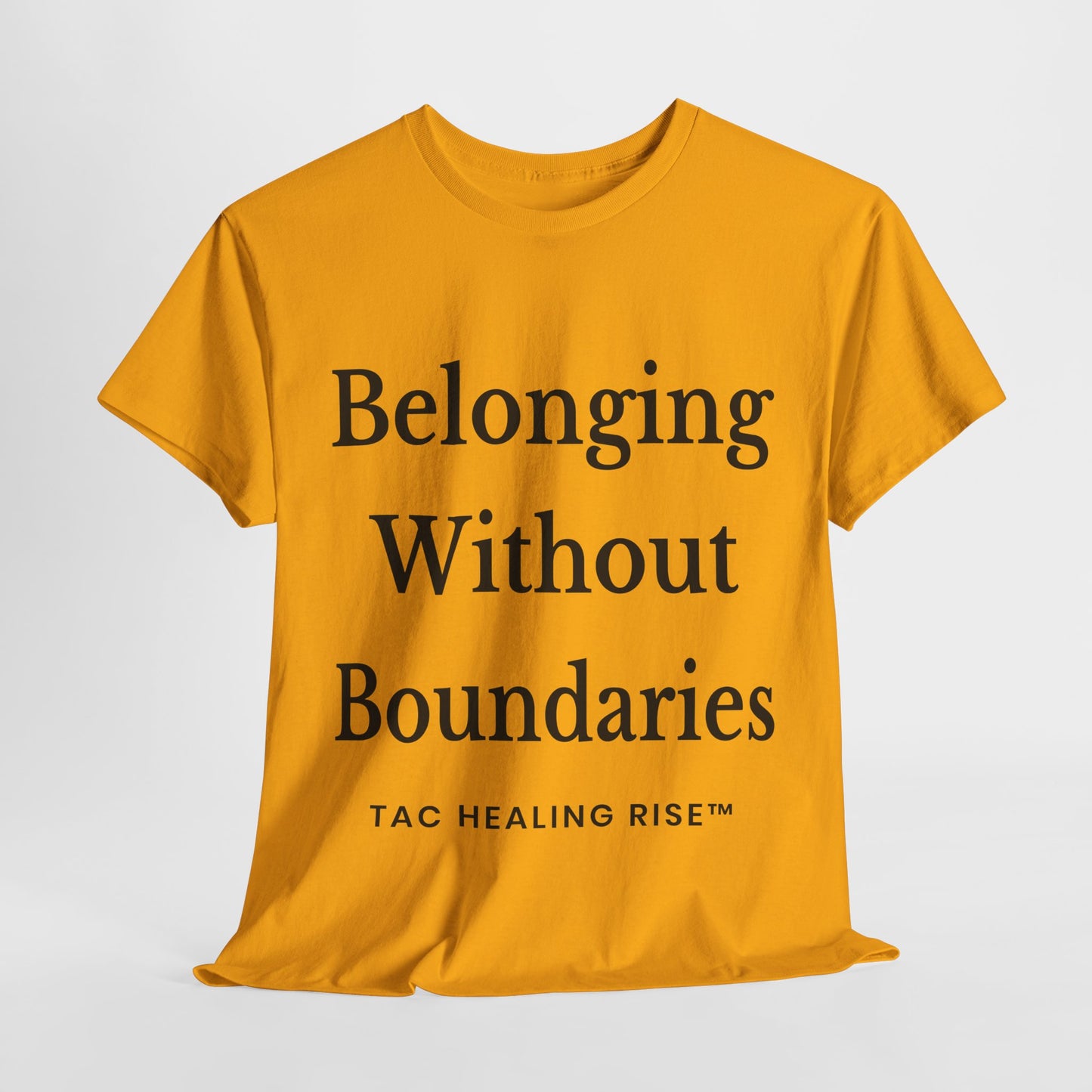 Belonging Without Boundaries Unisex Heavy Cotton Tee