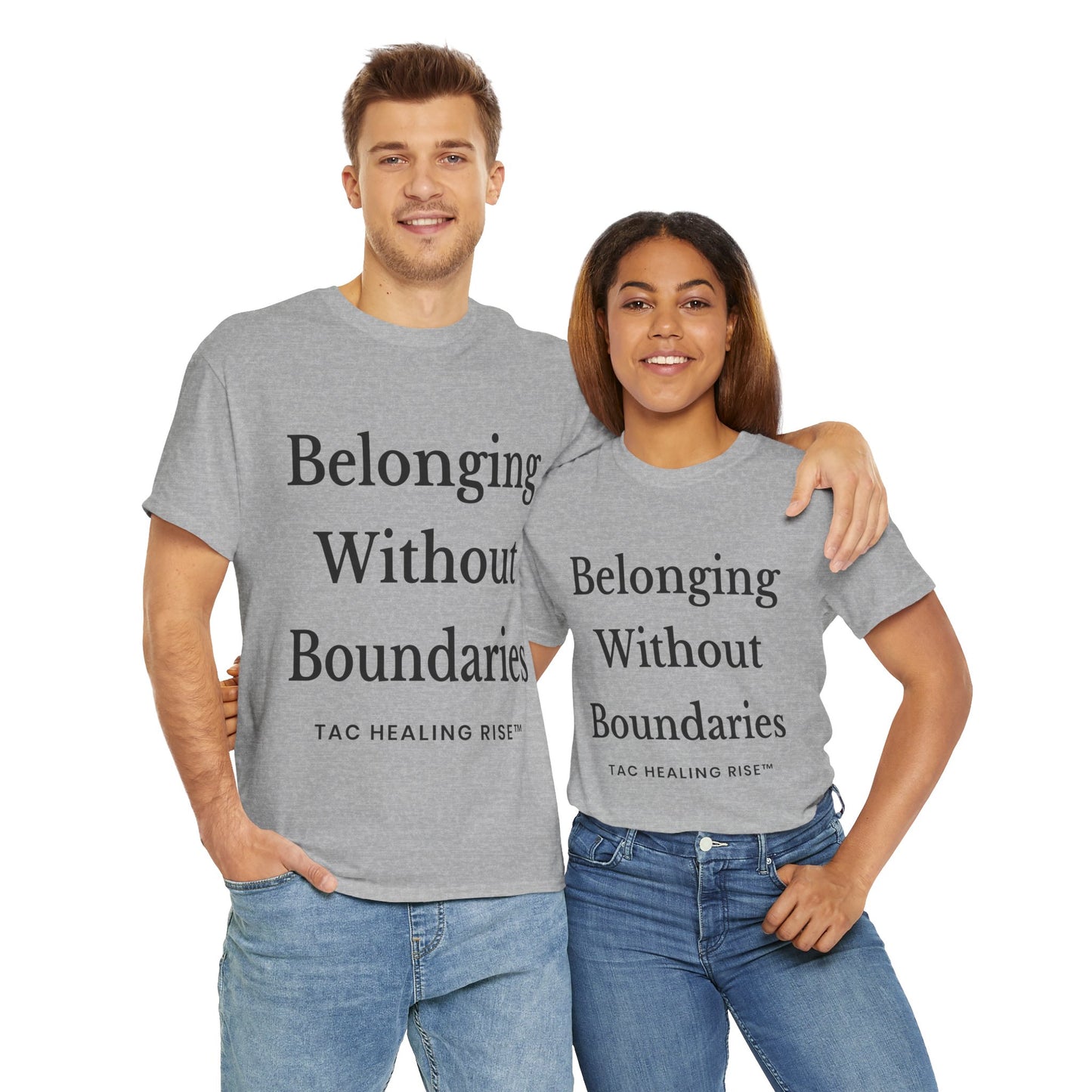 Belonging Without Boundaries Unisex Heavy Cotton Tee