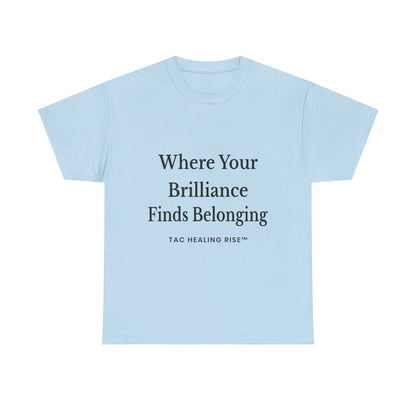 Inspirational Unisex Heavy Cotton Tee