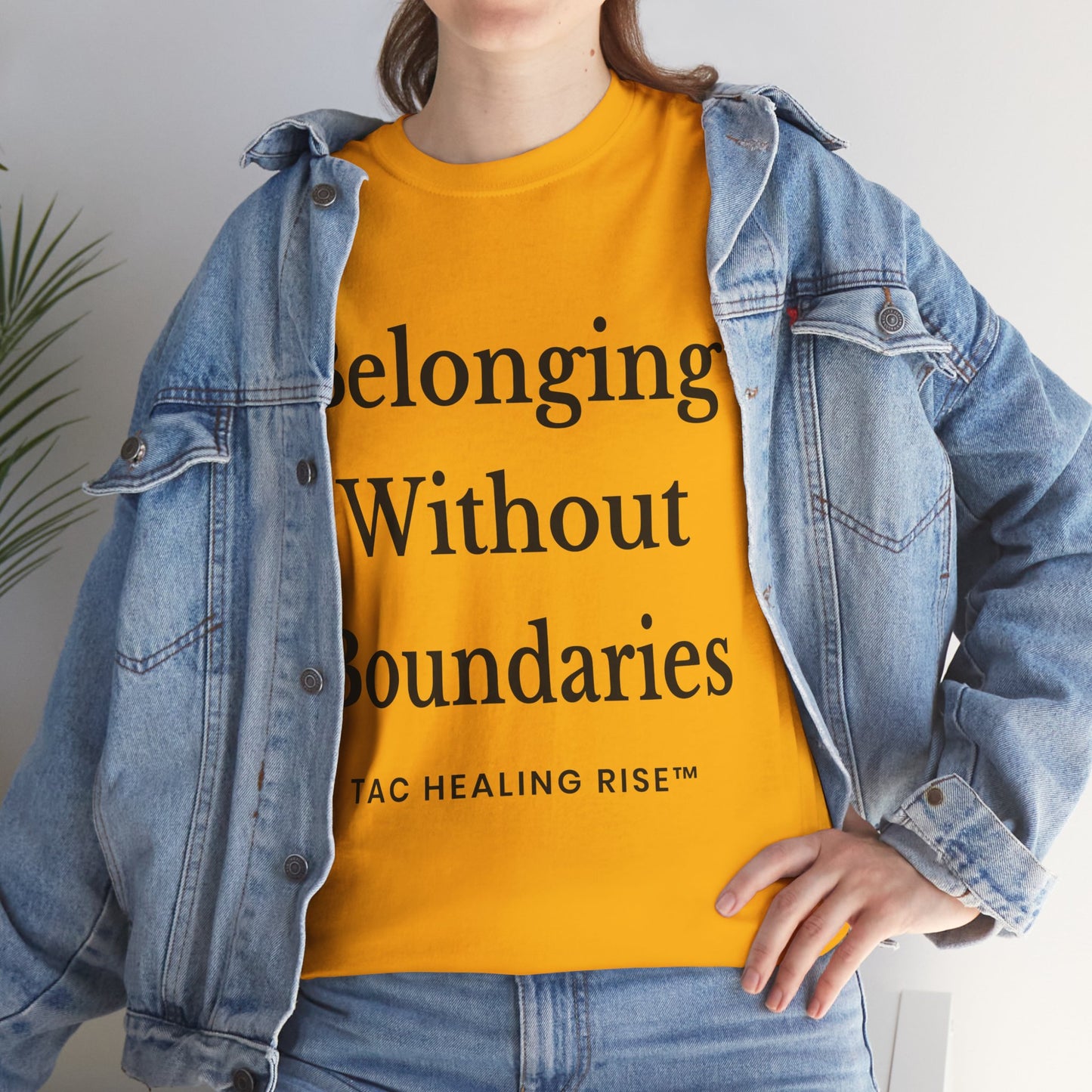 Belonging Without Boundaries Unisex Heavy Cotton Tee