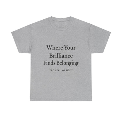 Inspirational Unisex Heavy Cotton Tee