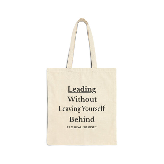 Inspirational Cotton Canvas Tote Bag