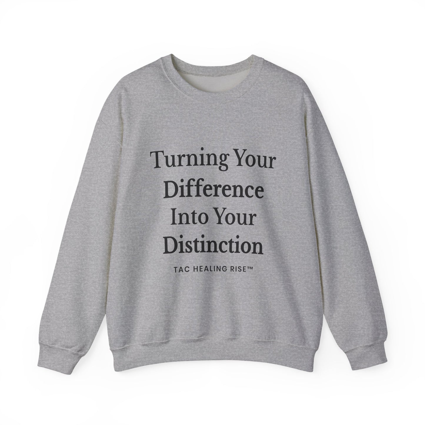 Inspirational Crewneck Sweatshirt for Positive Vibes
