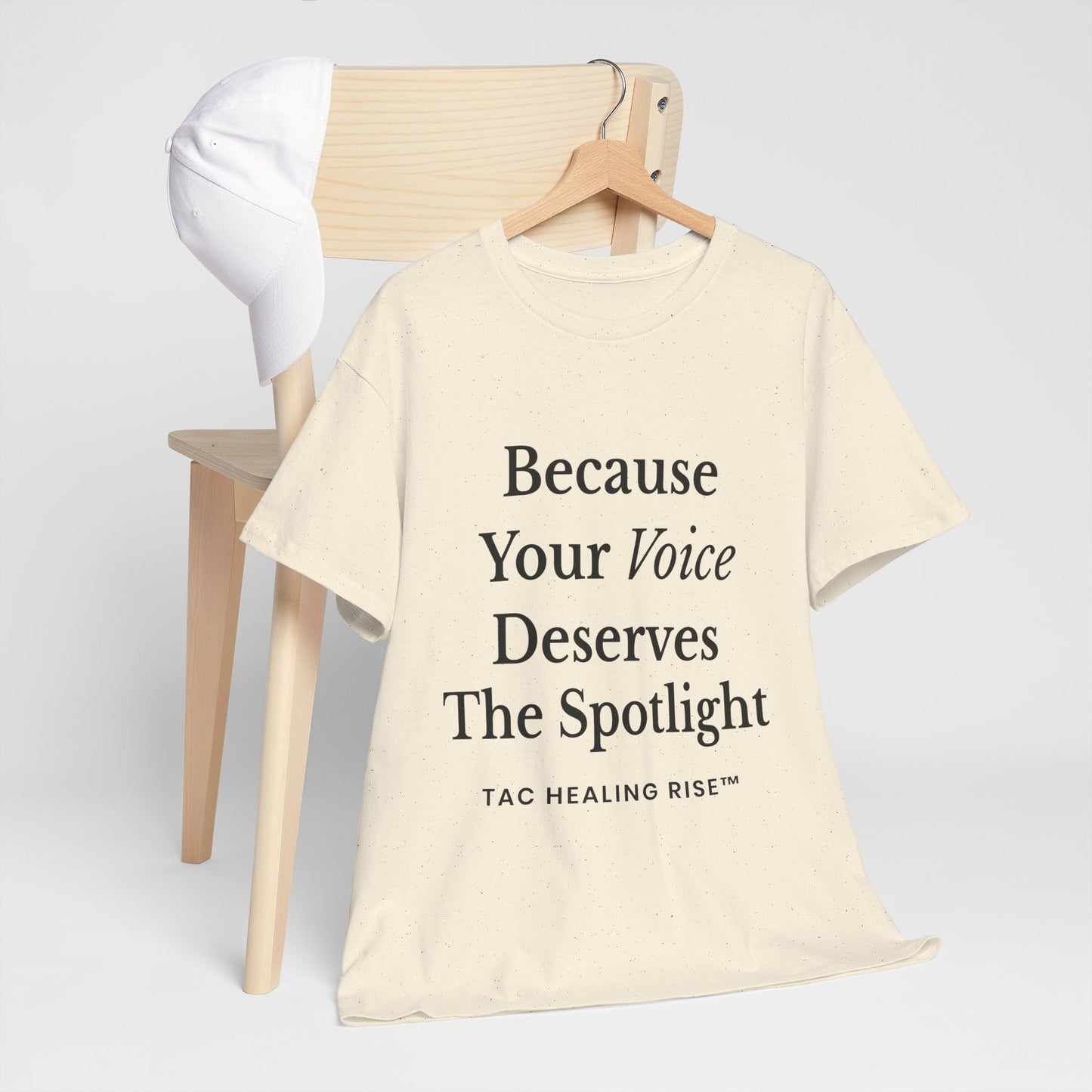 Empowering Voice Tee, Inspirational T-Shirt