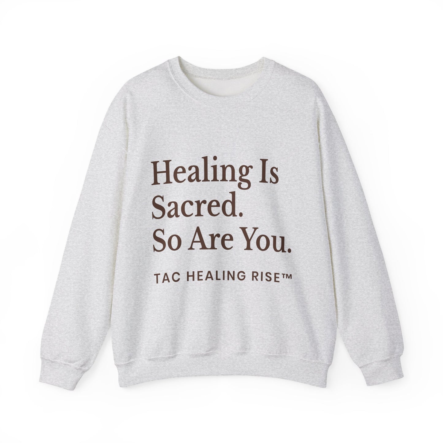 Healing Is Sacred Crewneck Sweatshirt